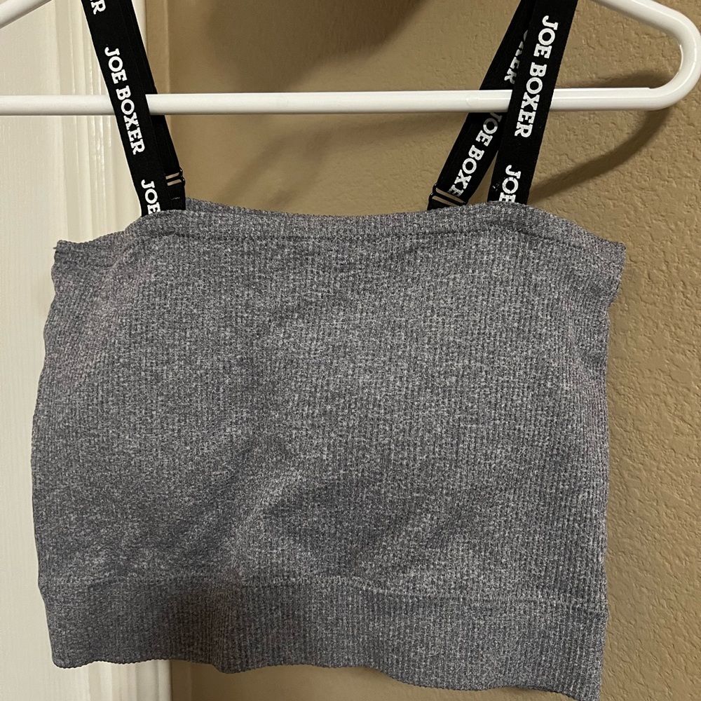Gray top and  black top
